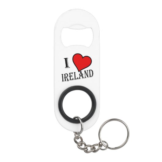 I Heart Ireland bk bocnt Mini Flessenopener (Achterkant)