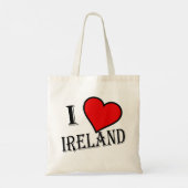 I Heart Ireland bk btt Tote Bag (Achterkant)