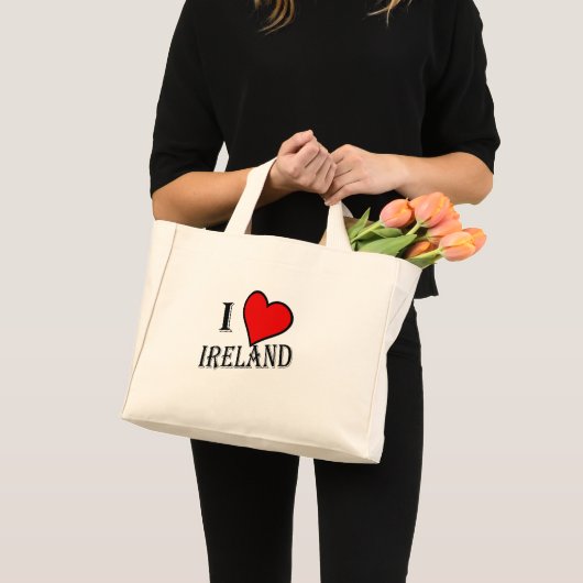 I Heart Ireland bk tcnt Mini Tote Bag (Voorkant (product))