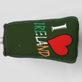 I Heart Ireland overlay-defect Golfheadcover (Voorkant)