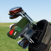 I Heart Ireland overlay-defect Golfheadcover (Insitu)