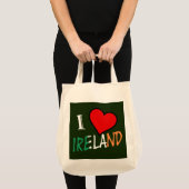 I Heart Ireland overlay gtcnt Tote Bag (Voorkant (product))