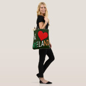 I Heart Ireland overlay stint Tote Bag (Op model)