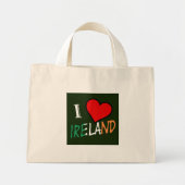 I Heart Ireland overlay tcnt Mini Tote Bag (Voorkant)