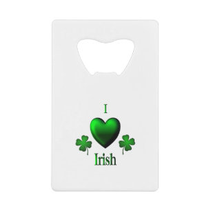 I Heart Irish Creditkaart Flessenopener