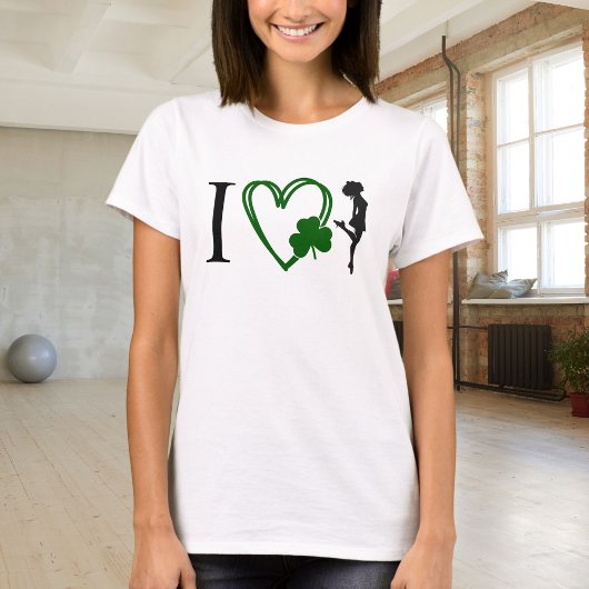 I Heart Irish Dance - Hard Shoe Irish Dancer T-shirt