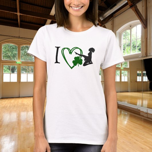 I Heart Irish Dance - Soft Shoe Irish Dancer T-shirt