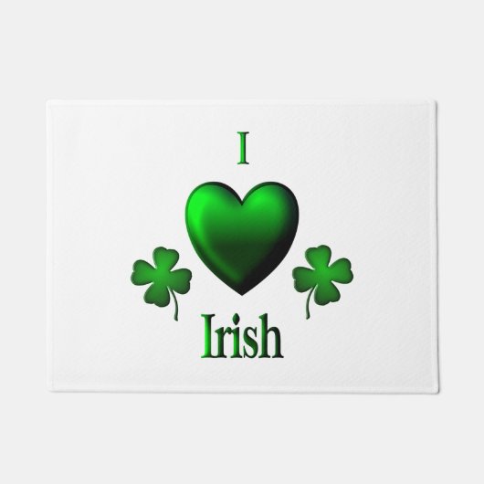 I Heart Irish Deurmat (Voorkant)