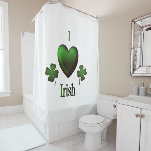 I Heart Irish Douchegordijn (In situ)