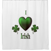 I Heart Irish Douchegordijn (Voorkant)