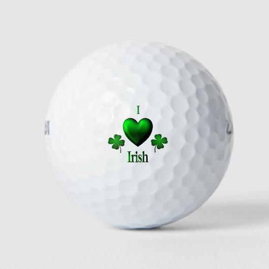 I Heart Irish Golfballen (Voorkant)