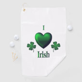 I Heart Irish Golfhanddoek (Insitu)