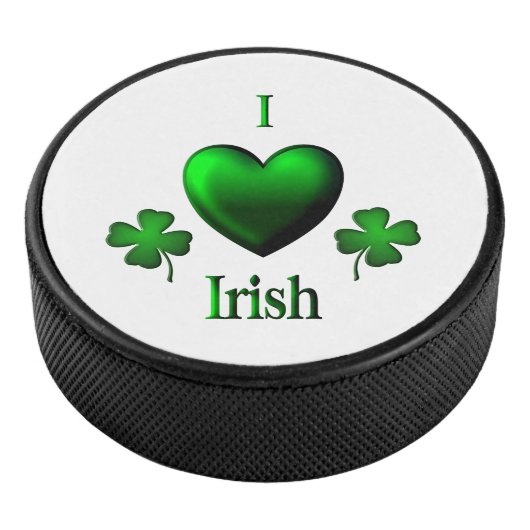I Heart Irish Hockey Puck (3/4)