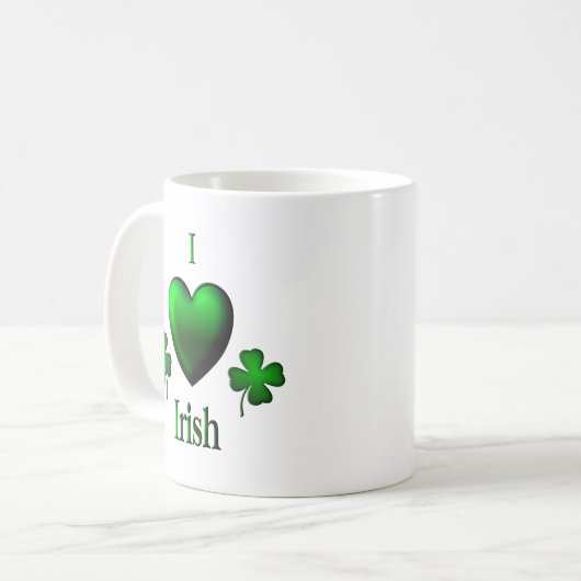 I Heart Irish Koffiemok (Voorkant links)