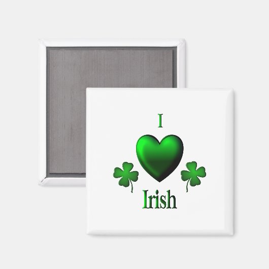 I Heart Irish Magneet (Voorkant / Achterkant)