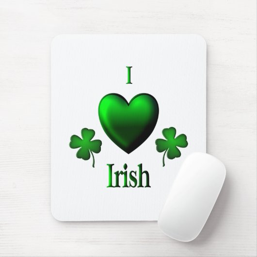 I Heart Irish Muismat (Met muis)