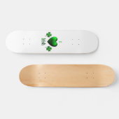 I Heart Irish Persoonlijk Skateboard (Horizontaal)