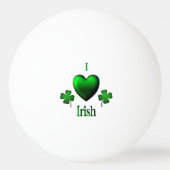 I Heart Irish Pingpongbal (Voorkant)