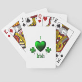 I Heart Irish Pokerkaarten (Achterkant)