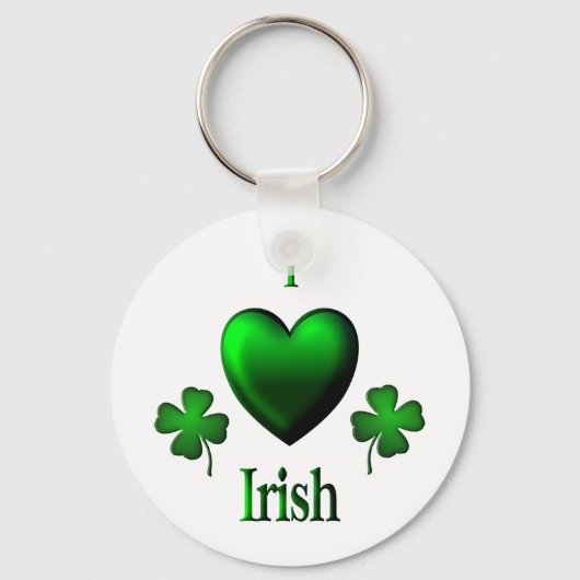 I Heart Irish Sleutelhanger (Voorkant)