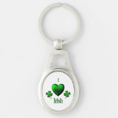 I Heart Irish Sleutelhanger (Voorkant)