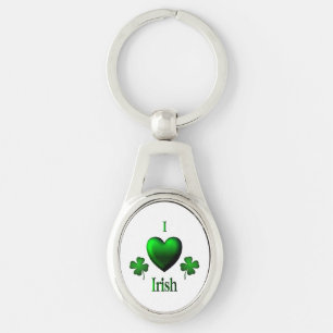 I Heart Irish Sleutelhanger