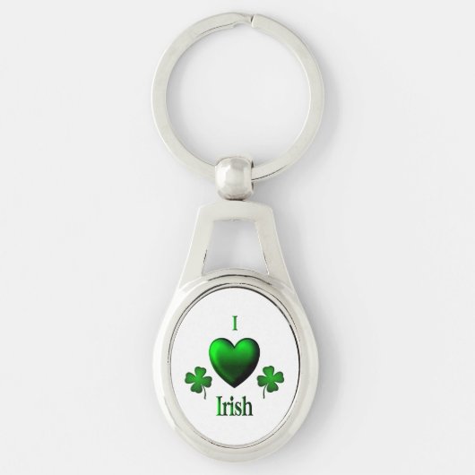 I Heart Irish Sleutelhanger (Voorkant)