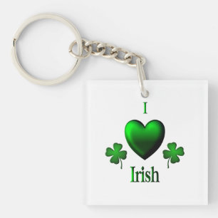 I Heart Irish Sleutelhanger