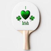 I Heart Irish Tafeltennisbatje (Achterkant)