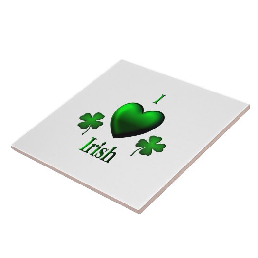 I Heart Irish Tegeltje (Zijkant)