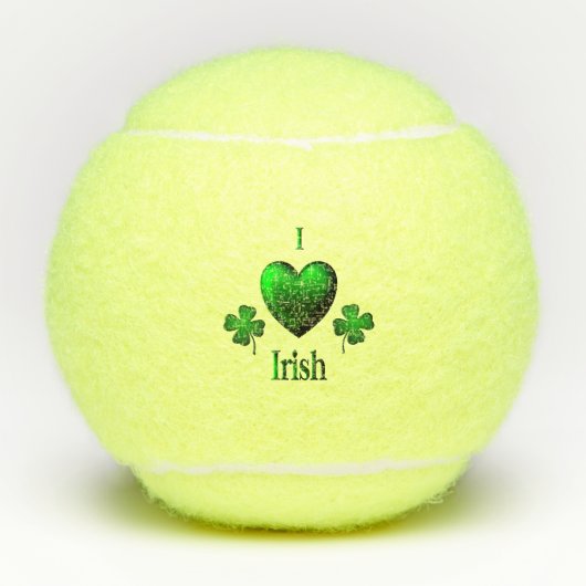 I Heart Irish Tennisballen (Voorkant)