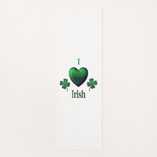 I Heart Irish Yogamat (Voorkant)