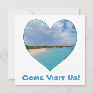 I Heart Island Life Notecard Notitiekaartje