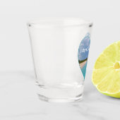 I Heart Island Life shot glass Glas (Links)