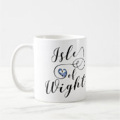 I Heart Isle of Wight Flag Koffiemok (Links)
