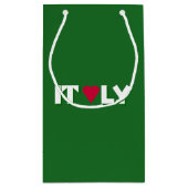 I Heart Italy logo Klein Cadeauzakje (Achterkant)