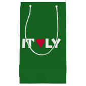 I Heart Italy logo Klein Cadeauzakje (Voorkant)