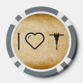 I Heart Jackhammers Poker Chips (Achterkant)
