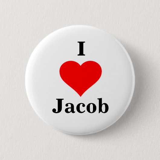 I Heart Jacob Button (Voorkant)