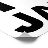 I Heart Jazz Funny Poster (Hoek)