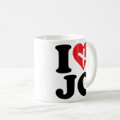 I Heart JC Koffiemok (Voorkant rechts)