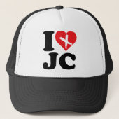 I Heart JC Trucker Pet (Voorkant)