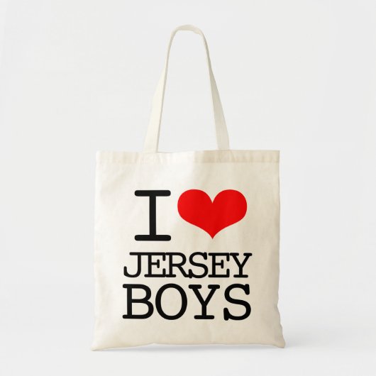 I Heart Jersey Boys Tote Bag (Voorkant)