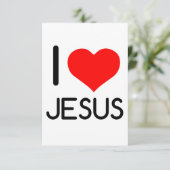 I HEART JESUS BEDANKKAART (Staand voorkant)