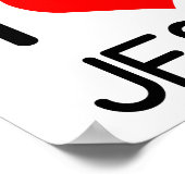 I HEART JESUS POSTER (Hoek)