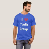 I Heart Jeugdgroep T-shirt (Voorkant volledig)