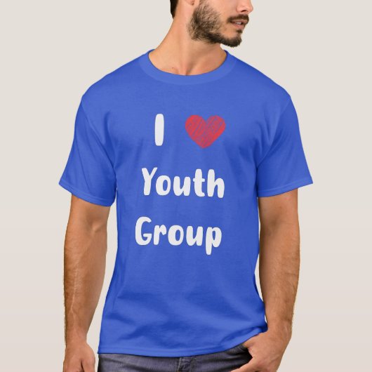 I Heart Jeugdgroep T-shirt (Voorkant)