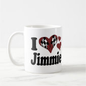 I Heart Jimmie Koffiemok (Links)