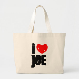 I Heart Joe Bag Grote Tote Bag