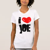 I Heart Joe T-Shirt (Voorkant)